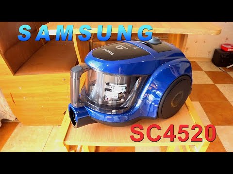 Обзор пылесоса Samsung SC4520 / Samsung SC4520 vacuum cleaner review