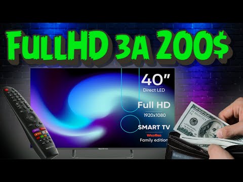 НОВИНКА FullHD TV за 200$ - SmartTV Topdevice TDTV40BS04F_ML