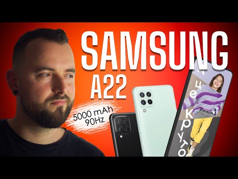 Обзор Samsung Galaxy A22. 90Hz | 5000 mAh