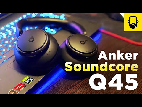 Anker Soundcore Space Q45 - Топовые полноразмерные беспроводные наушники с активным шумоподавлением