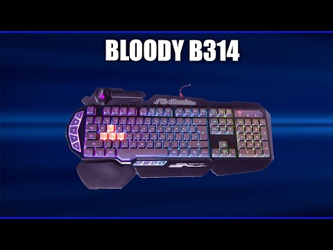 Игровая клавиатура Bloody B314
