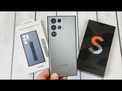 Samsung Galaxy S22 Ultra (Graphite): распаковка и первые впечатления!