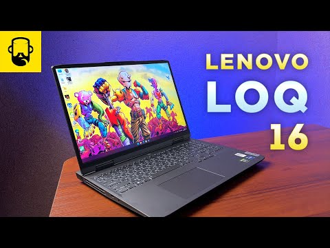Игровой ноутбук Lenovo LOQ 16 16IRH8 Обзор