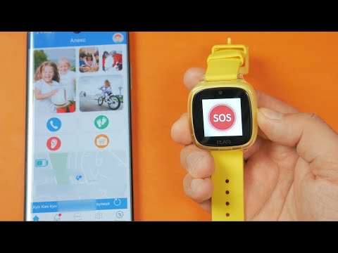 Детские смарт-часы с GPS Elari KidPhone Fresh | Функционал и приложение