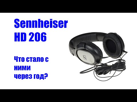 Sennheiser HD 206 - что с ними стало через год, как улучшить звук и почему аудиофилы их рекомендуют
