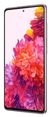 Samsung Galaxy S20 FE спереди справа