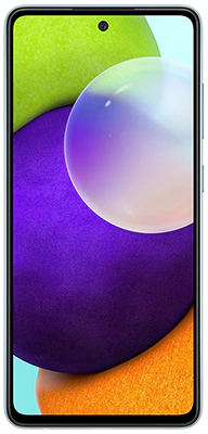 Samsung Galaxy A52 спереди