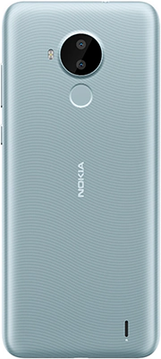 Nokia C30 сзади