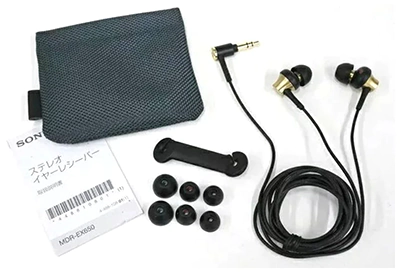 Sony MDR-EX650AP комплектация