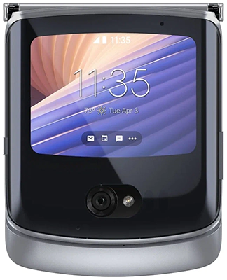 Motorola Razr 5G сложен спереди