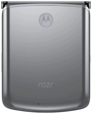 Motorola Razr 5G сложен сзади