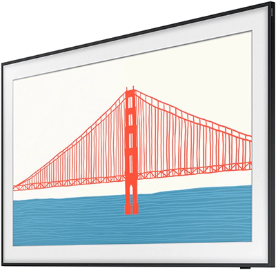 Samsung The Frame QE65LS03AAU слева