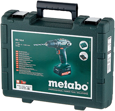 Metabo BS 14.4 602206550 кейс