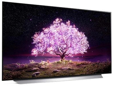 LG OLED48C1RLA справа