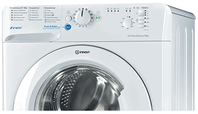 Indesit BWSB 51051 панель