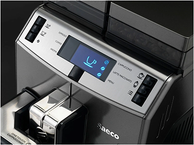Saeco Lirika One Touch Cappuccino дисплей