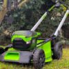 Лучшие аккумуляторные газонокосилки