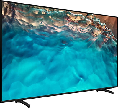 Samsung UE75BU8000U слева