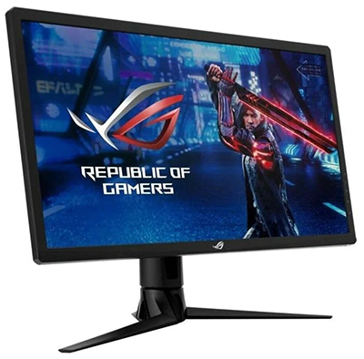 ASUS ROG Strix XG27UQR слева