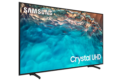 Samsung UE50BU8000UX слева