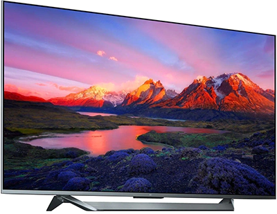 Xiaomi Mi TV Q1 75 слева
