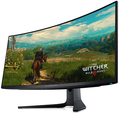 Alienware AW3423DWF справа