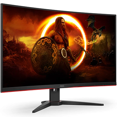 AOC Gaming C32G2ZE слева