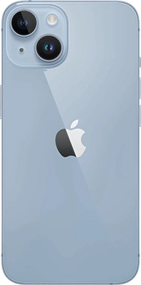 Apple iPhone 14 сзади