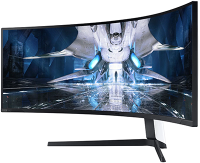 Samsung Odyssey Neo G9 S49AG950NI справа