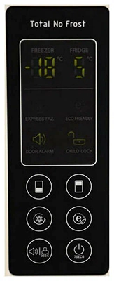 LG DoorCooling+ GA-B509 CLSL дисплей