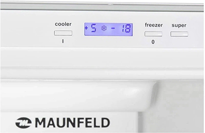 MAUNFELD MBF177NFWH дисплей