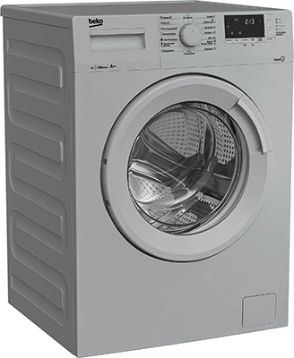 Beko WSRE6512ZSS слева