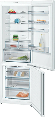 Bosch-KGN49XW30U-vnutri Bosch KGN49XW30U внутри