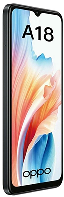 OPPO A18 слева