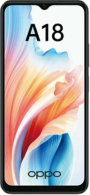 OPPO A18 спереди