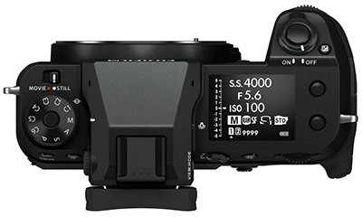 Fujifilm GFX 100S Body-sverhu Fujifilm GFX 100S Body сверху