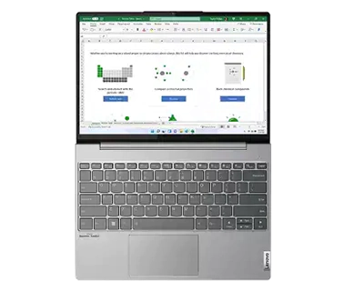 Lenovo ThinkBook 13x G2 IAP сверху