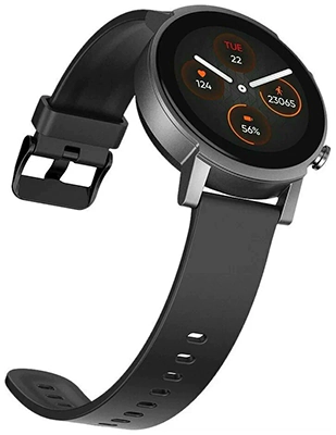 Mobvoi Ticwatch E3 слева