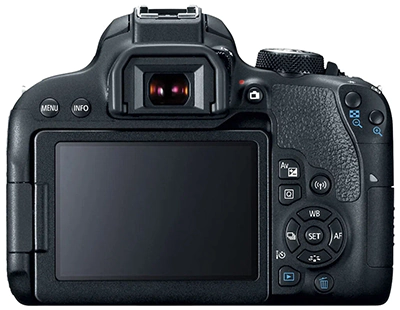 Canon EOS 800D экран