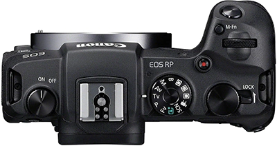 Canon EOS RP Body-sverhu Canon EOS RP Body сверху