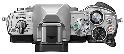 Olympus OM-D E-M10 Mark IV сверху