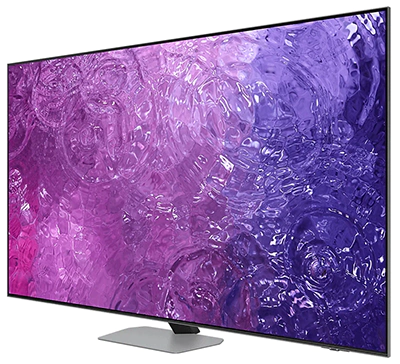 Samsung-QE55QN90CAU-sprava Samsung QE55QN90CAU справа