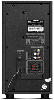 Sven MS-2050 сзади