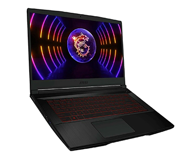 Msi Thin GF63 12UC-1094XRU слева