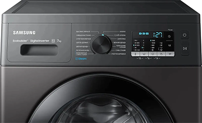 Samsung WW70AG5S21CX дисплей