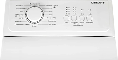 Kraft KF-UME 6201 W дисплей