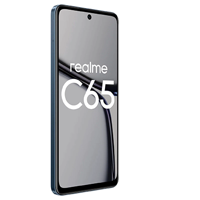 realme C65 слева