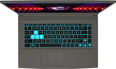 MSI Thin 15 B12VE-1294XRU-sverhu MSI Thin 15 B12VE-1294XRU сверху