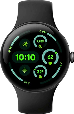 Google Pixel Watch 3-speredi Google Pixel Watch 3 спереди