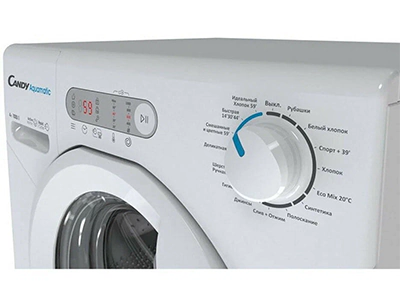 Candy Aquamatic Evo AQUE 1043D-07 управление